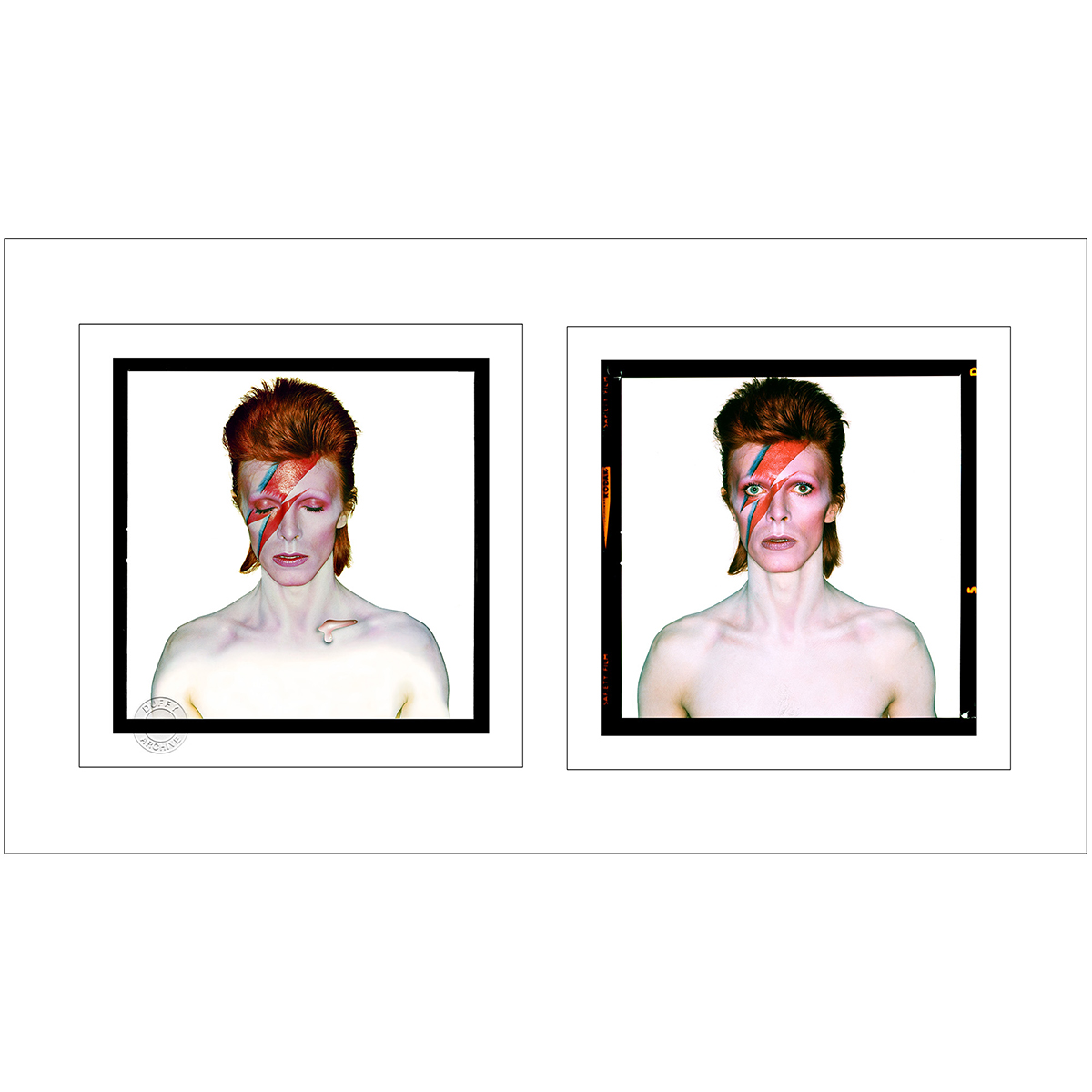 Aladdin Sane Print Duo by Brian Duffy
