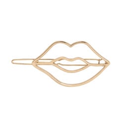 Lips hair grip