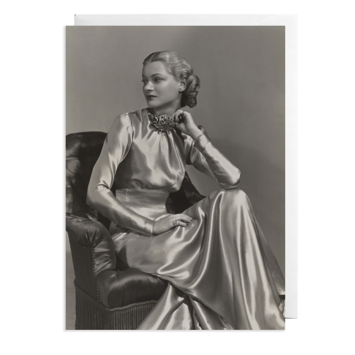 Schiaparelli: Fashion Becomes Art greetings card