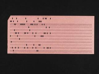 punched card set