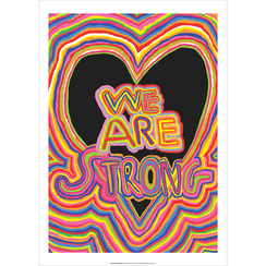 We Are Strong A3 print
